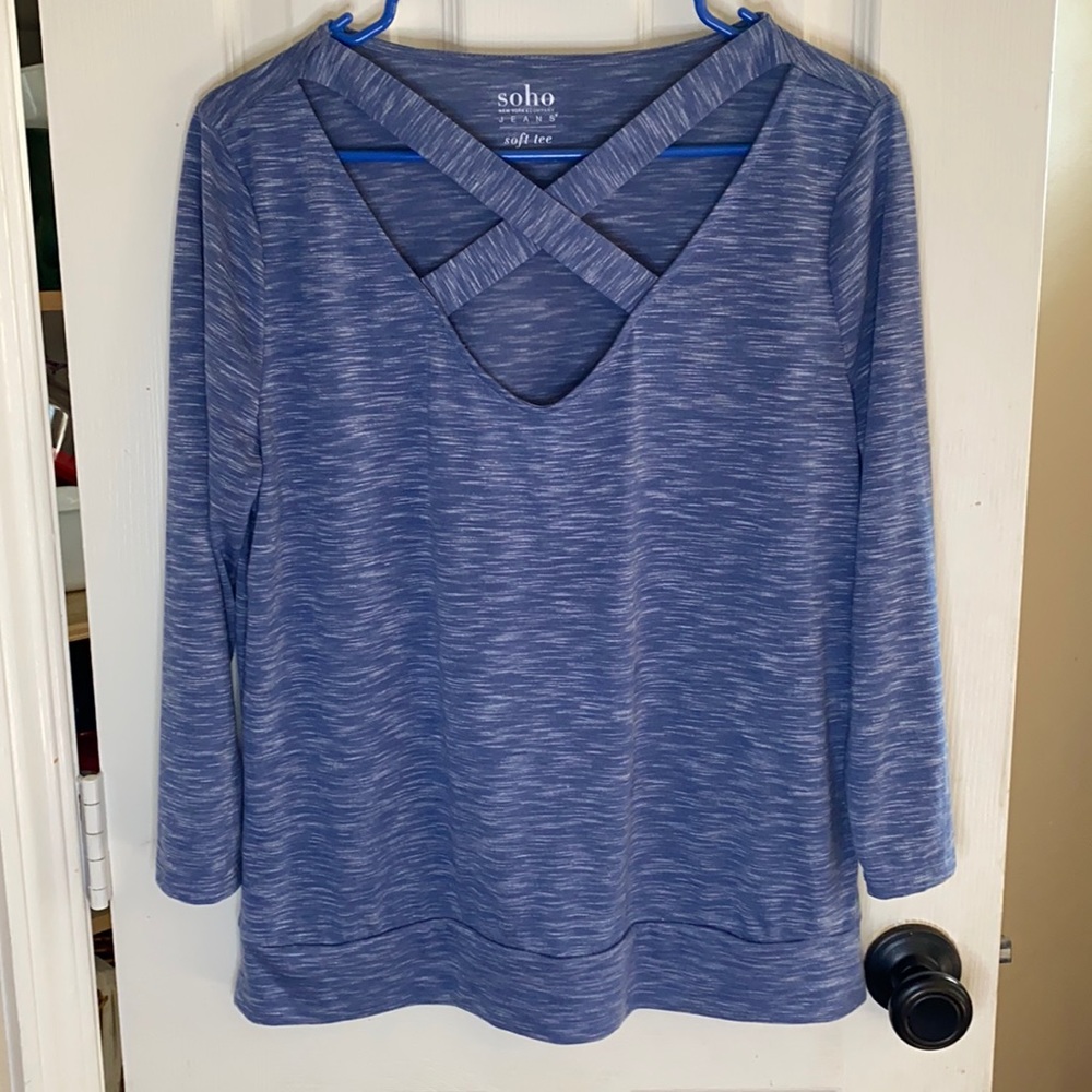 💞 5 for $10💞 Soho Blue Soft Tee